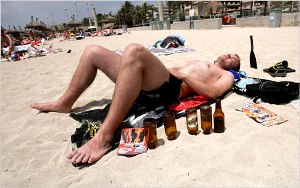 I'm fighting the financial crisis my own way.