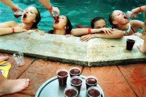 Landsleute in action.