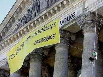 First annual Reichstag climbing.