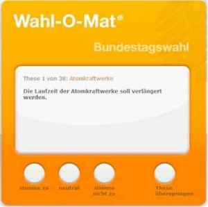 Wahl-O-Mat matters.