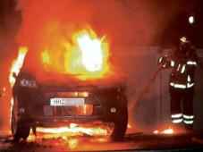 This car really burns up the road.