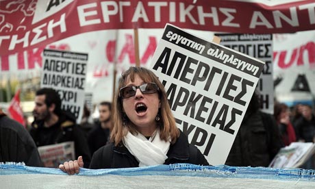 Austerity in action.